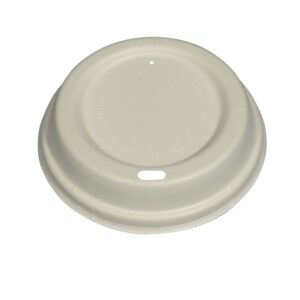 12oz Biodegradable Moulded Fibre Lids (Sleeve of 50)