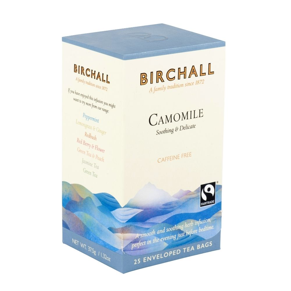 Birchall Camomile Tea 25 Enveloped Tea Bags - Image 2
