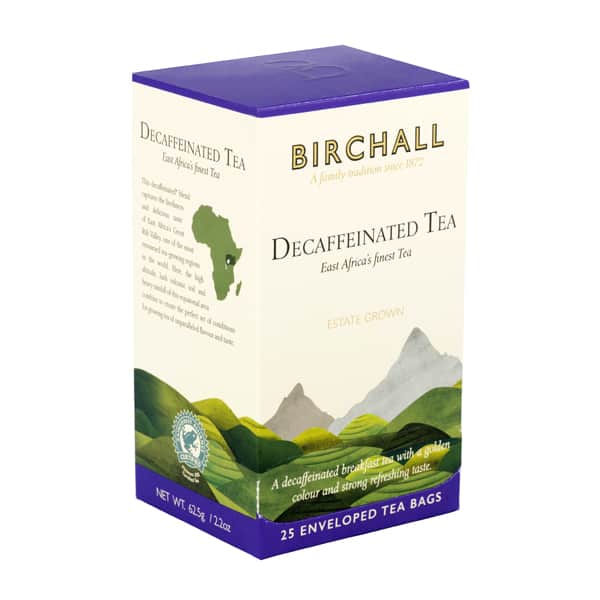 Birchall Decaffeinated Tea 25 Enveloped Tea Bags - Image 2