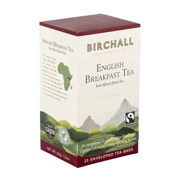 Birchall English Breakfast Tea 25 Enveloped Tea Bags - Image 2