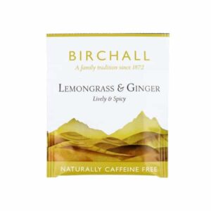 Birchall Lemongrass & Ginger Tea 25 Enveloped Tea Bags