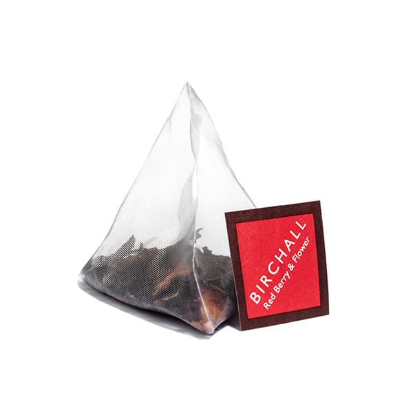 Birchall Red Berry & Flower Tea 80 Prism Bags - Image 3