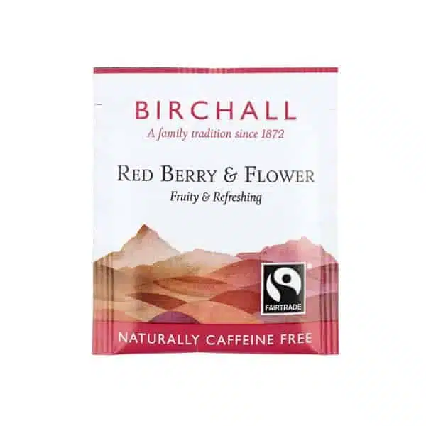 Birchall Red Berry & Flower 25 Enveloped Tea Bags - Image 2