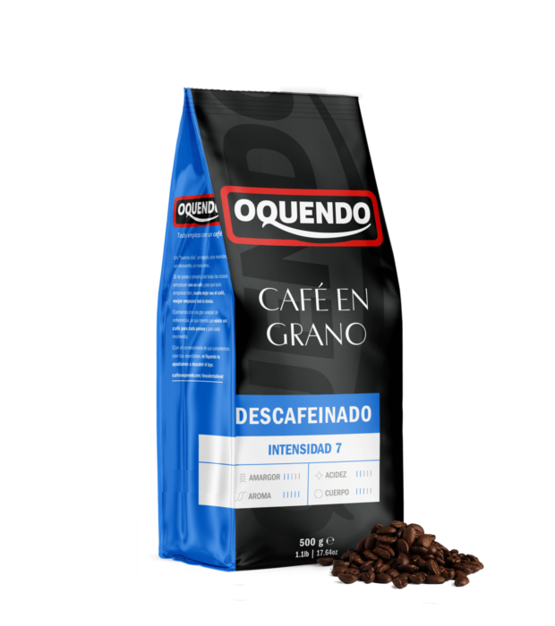 Oquendo Descafeinado 500g Bean Coffee Blend