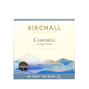 Birchall Camomile Flowers Tea 80 Prism Bags