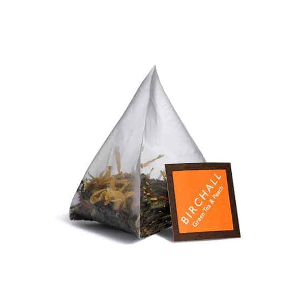 Birchall Green Tea & Peach 80 Prism Bags - Image 3