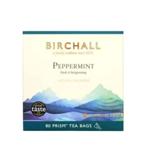 Birchall Peppermint Leaves Tea 80 Prism Bags