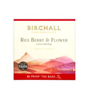Birchall Red Berry & Flower Tea 80 Prism Bags