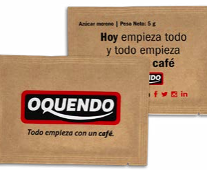 Oquendo Brown Sugar Packets 1000 x 3g