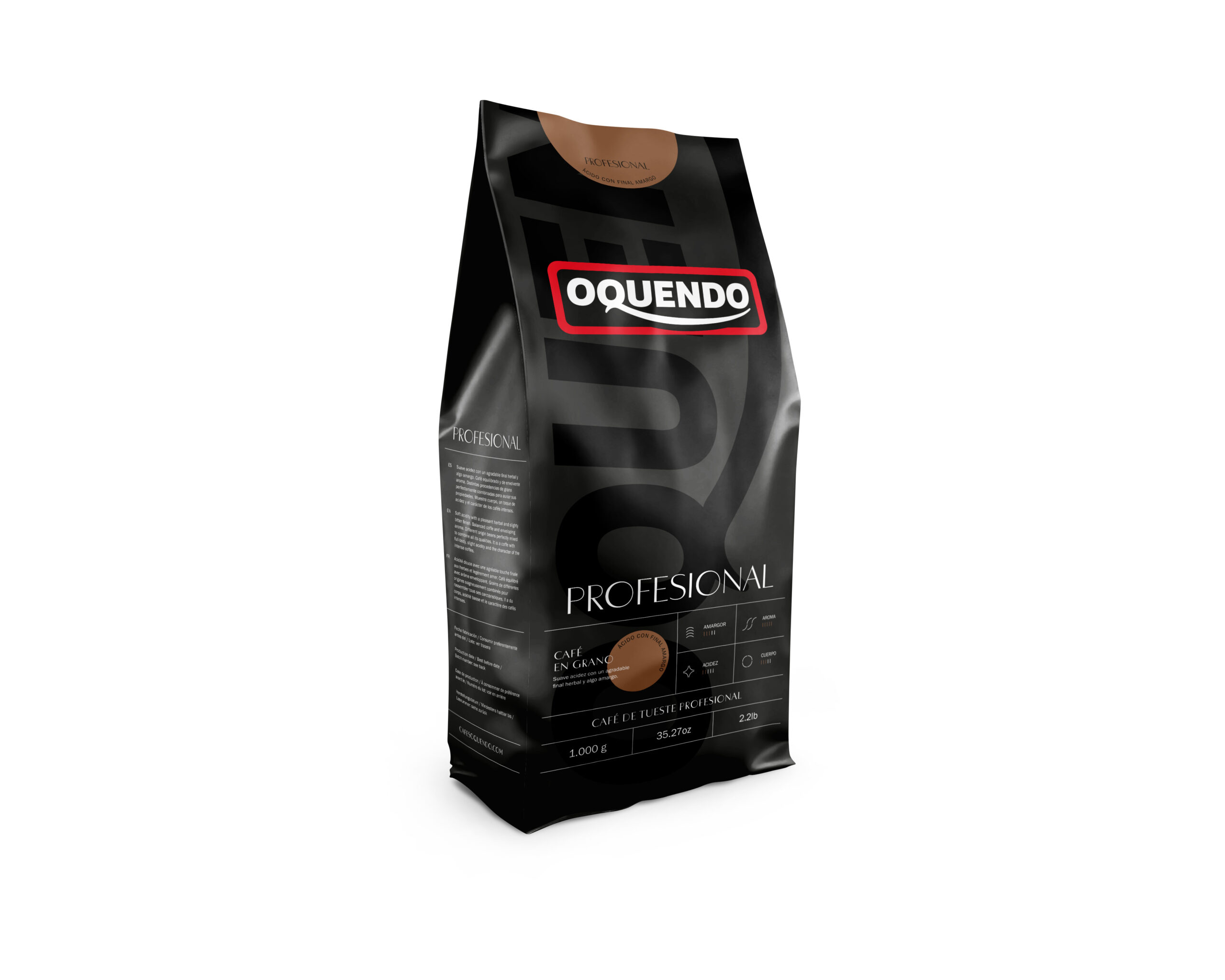 Oquendo Profesional Cafeteria 1kg Bean Coffee