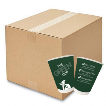 12oz The Green Cup Biodegradable Cups (Qty 500)