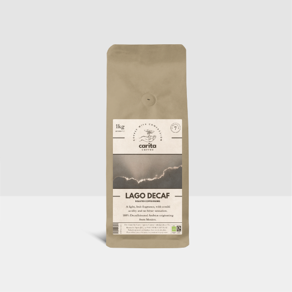 Oquendo Lago Decaf 1kg Bean Coffee